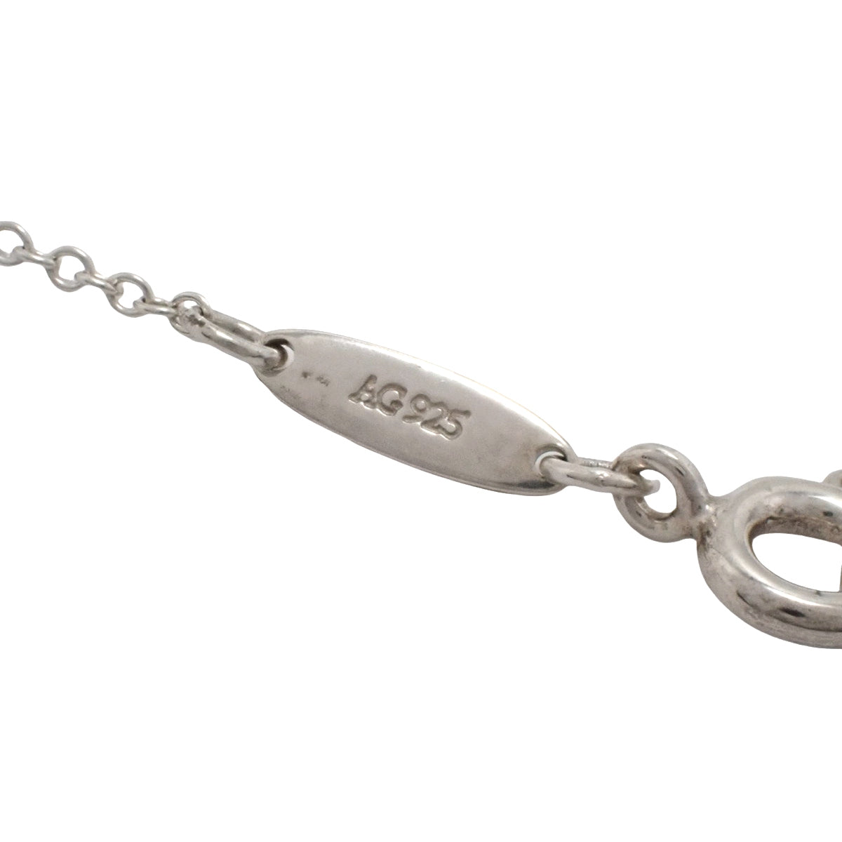 镂空心形吊坠,纯银 SV925