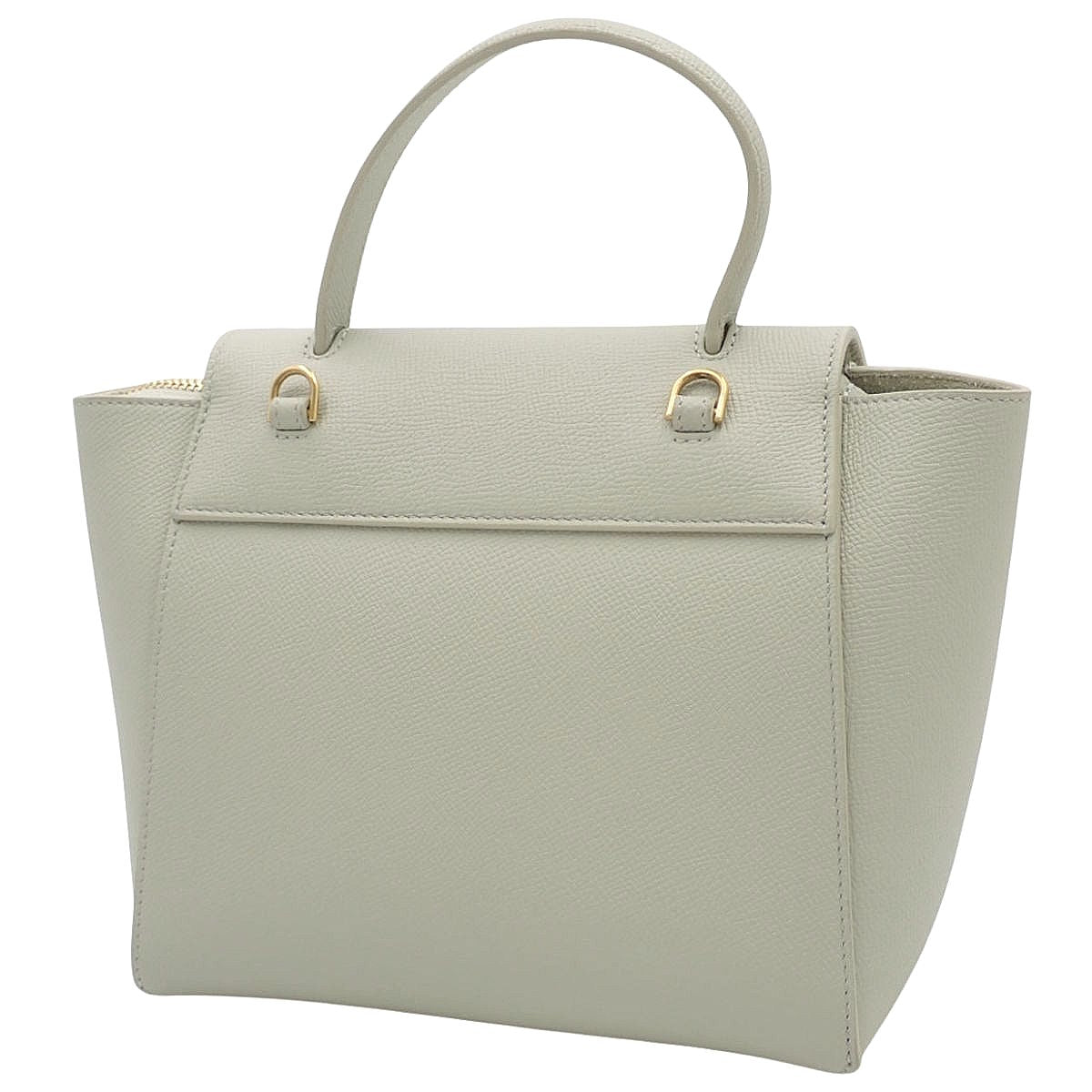 Nano Belt Bag in Grained Calfskin Sage 189003ZVA.30VD