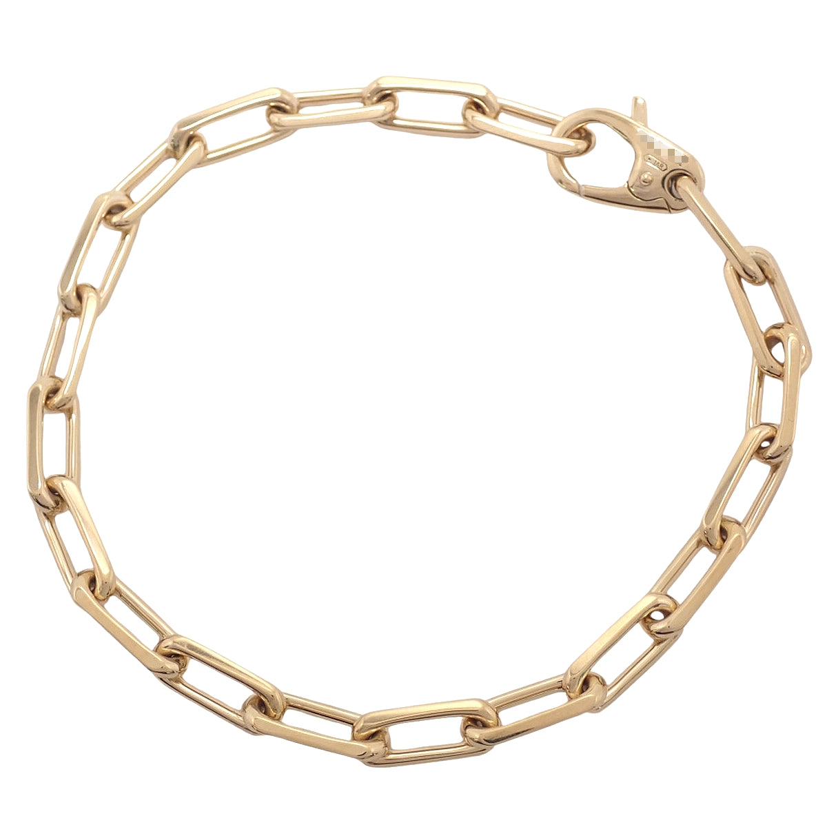 サントス ドゥ カルティエ ブレスレット ミディアムモデル イエローゴールド K18YG 18.2g