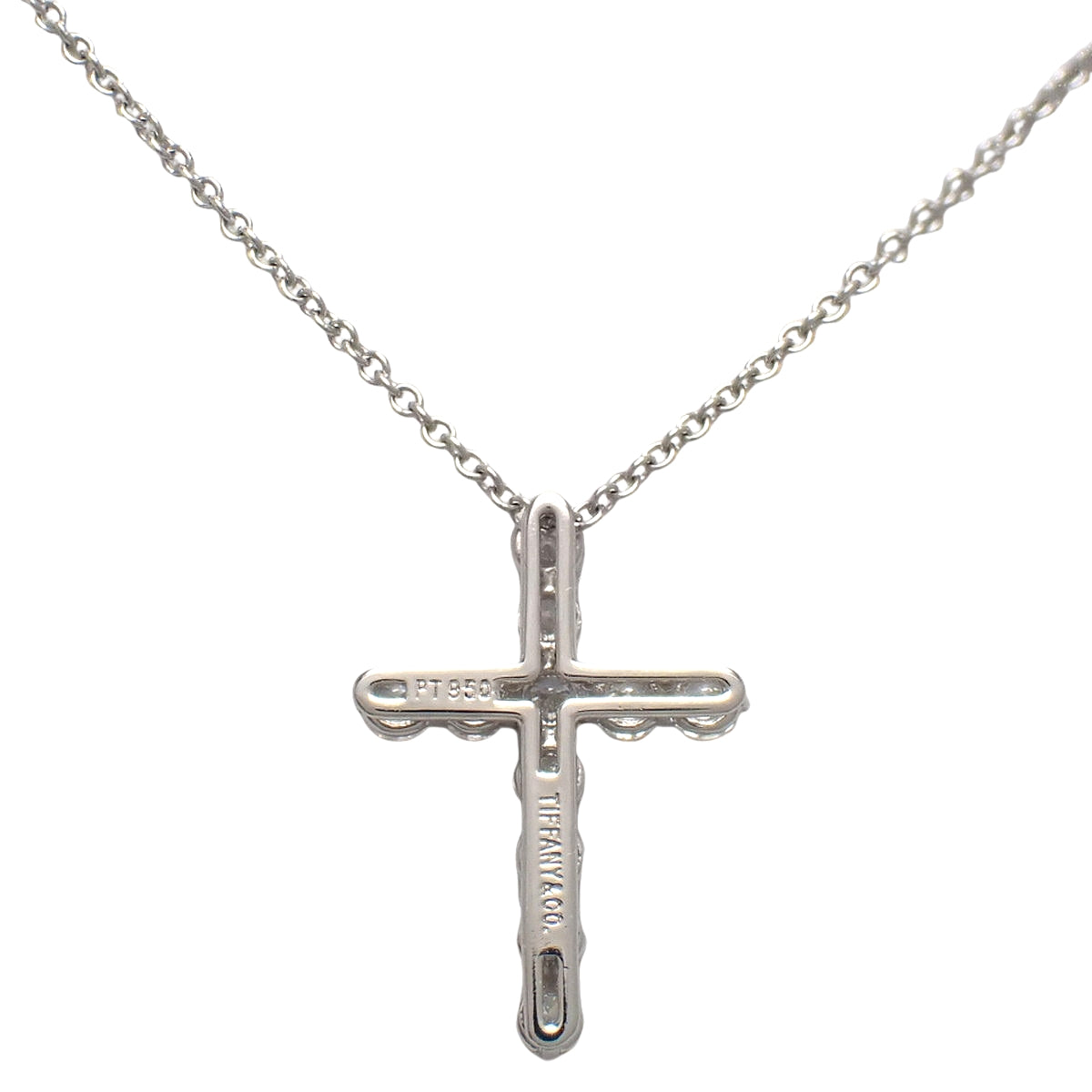 クロス ペンダント ダイヤモンド プラチナ Pt950 3.6g