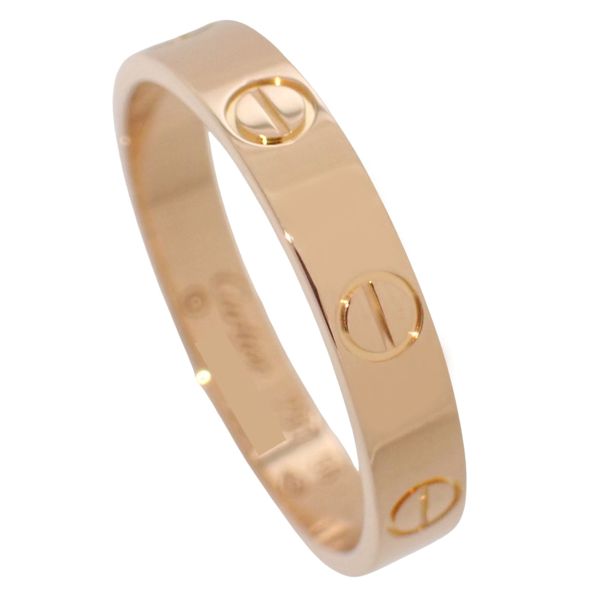 LOVE ring, small model, pink gold, 18KPG, 56, 3.3g