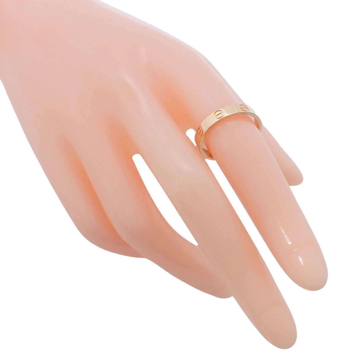 LOVE ring, small model, pink gold, 18KPG, 56, 3.3g