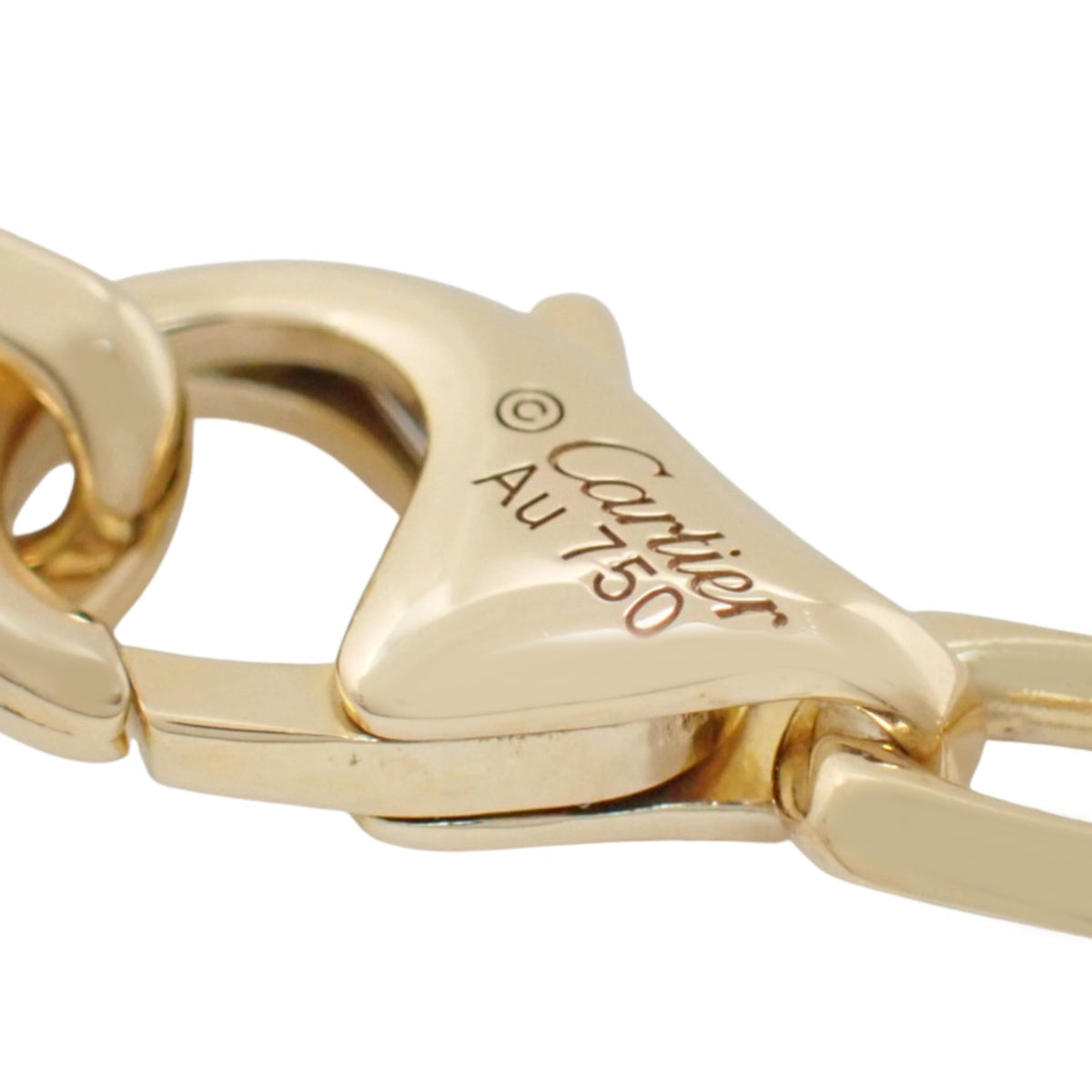 サントス ドゥ カルティエ ネックレス イエローゴールド K18YG 24.5g