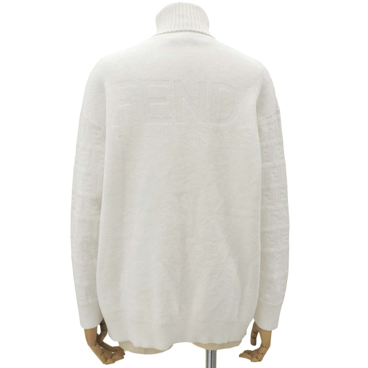芬迪(Fendi)印花高领针织衫 2020年 36号 服装 时尚 衣物
