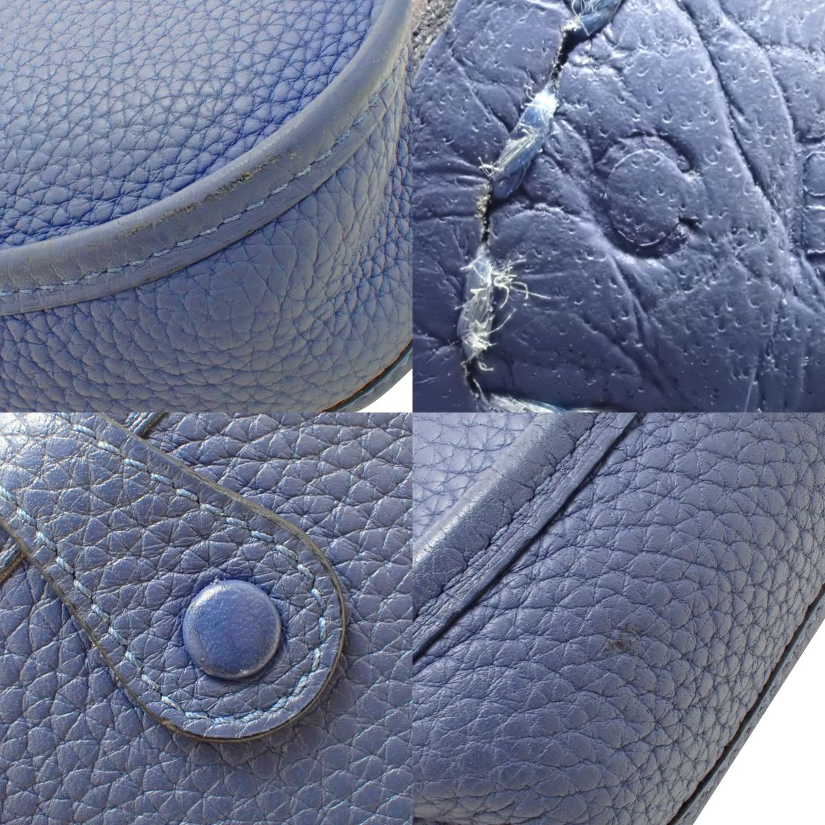 Evelyn Amazon TPM, Taurillon Clemence Blue Brighton, silver hardware, C stamp