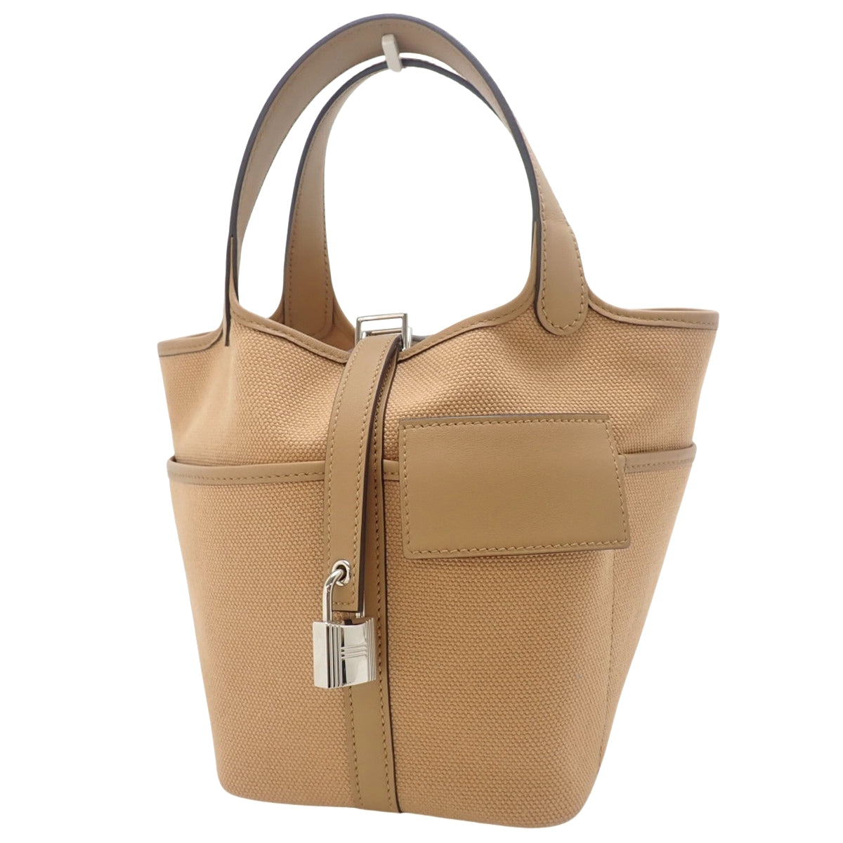 ピコタンロックカーゴPM トワルゴエラン スイフト チャイ シルバー金具 U刻印