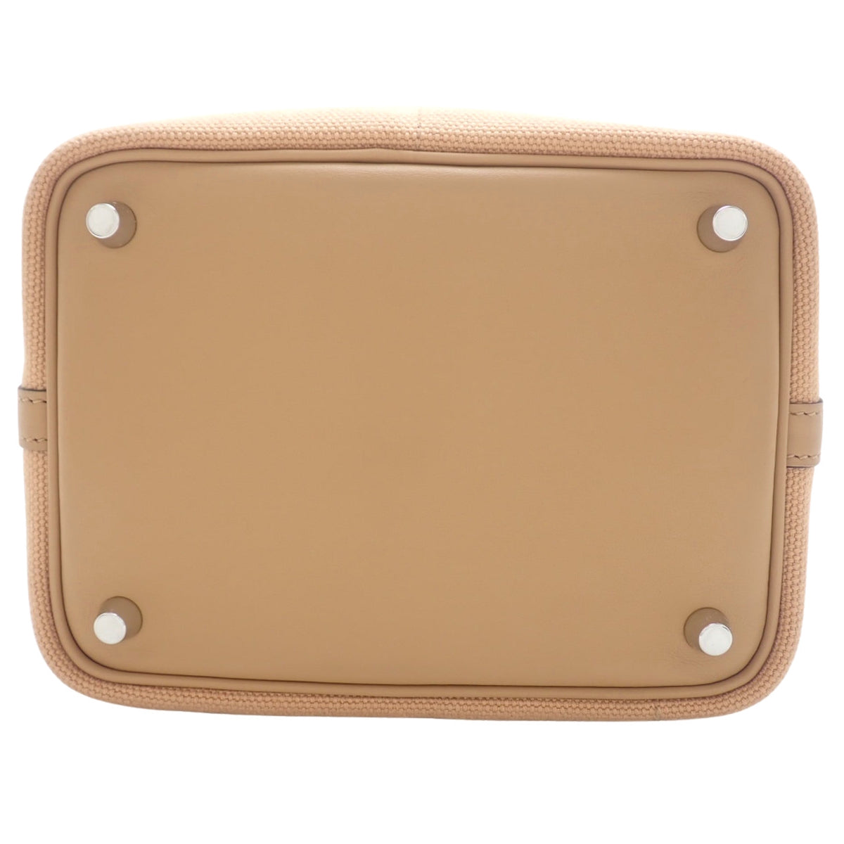Picotin Lock Cargo PM Toile Goélan Swift Chai Silver Hardware U Stamp