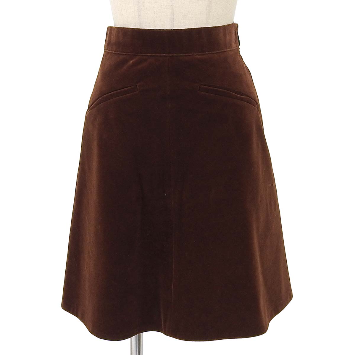 Velour skirt, size 36
