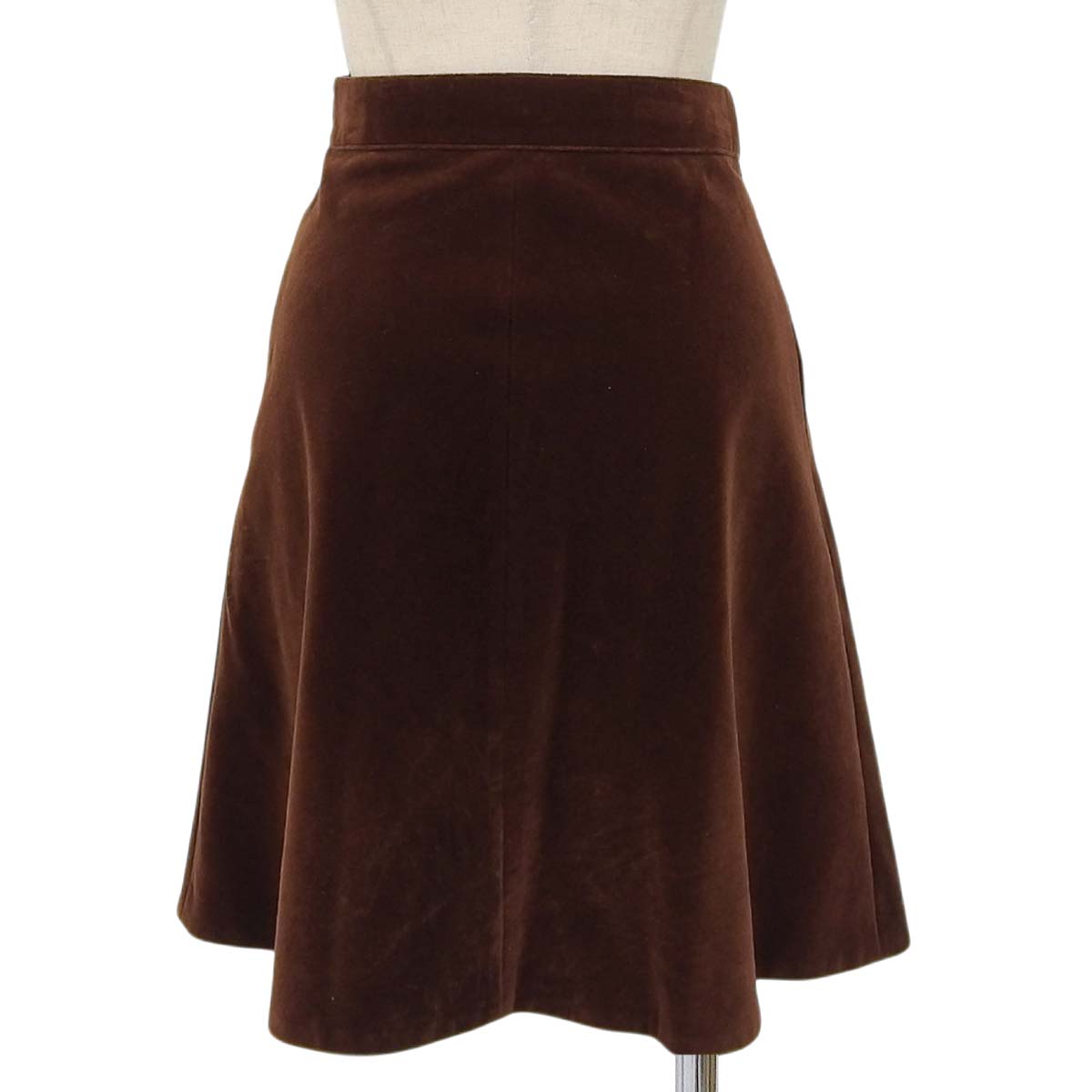 Velour skirt, size 36