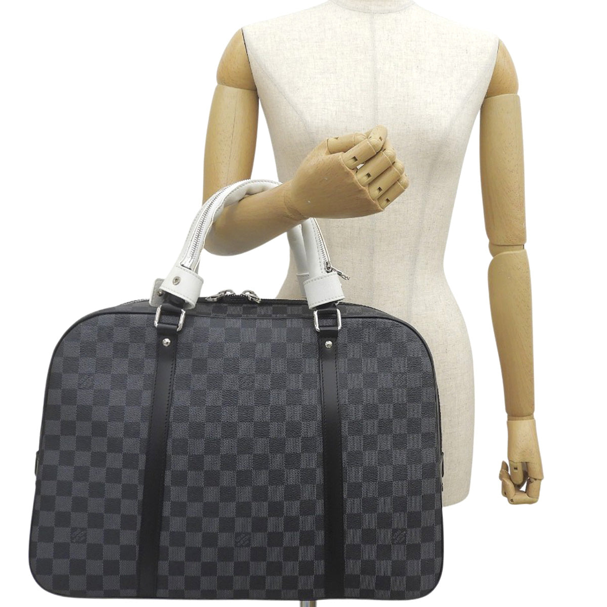 LV Damier Graphite 公文包 灰色 黑色 N51195