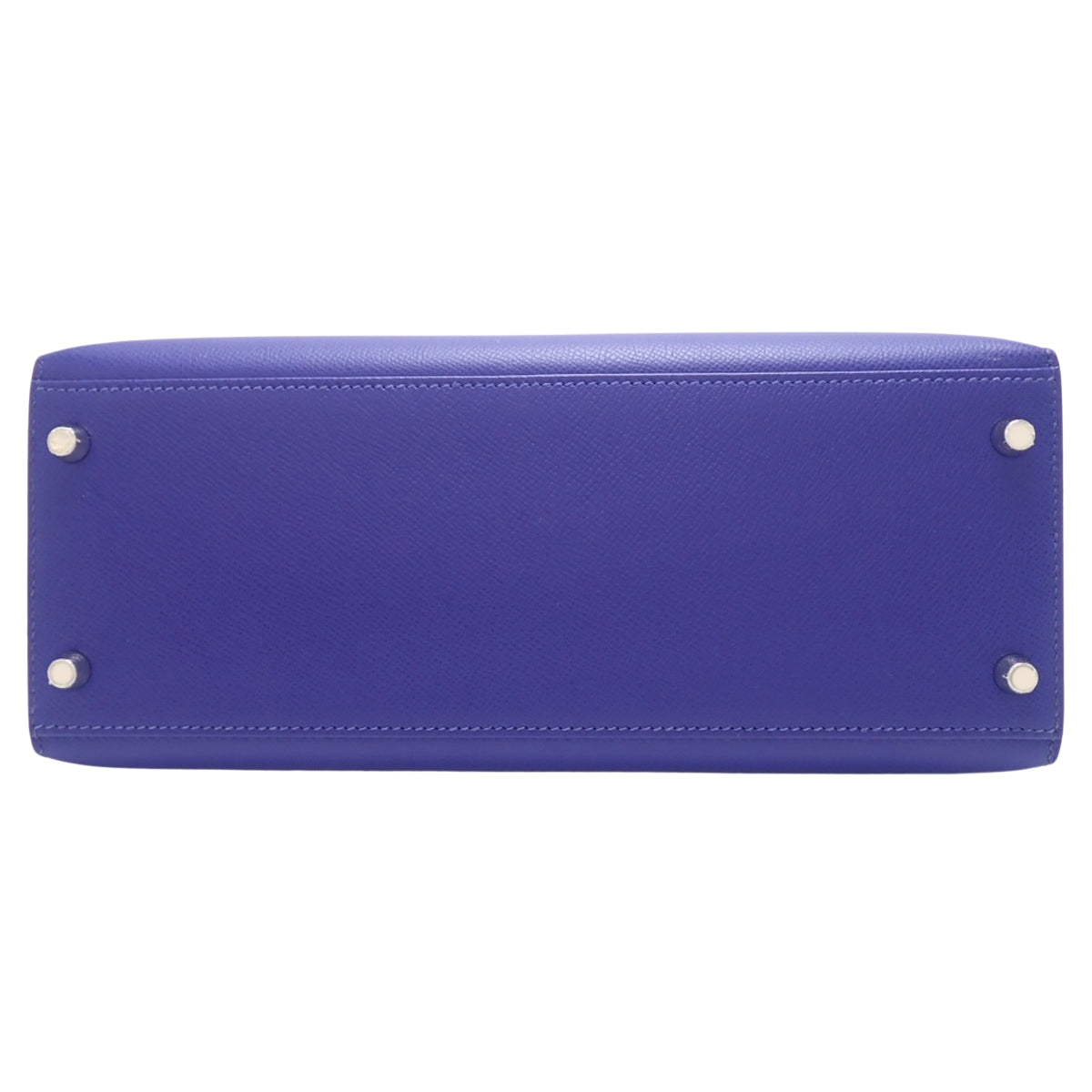 ケリー28 ヴォーエプソン ブルーエレクトリック マットシルバー金具 U刻印