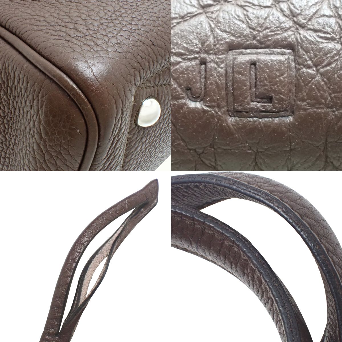 ヴィクトリア35 トゴ ショコラ シルバー金具 □L刻印