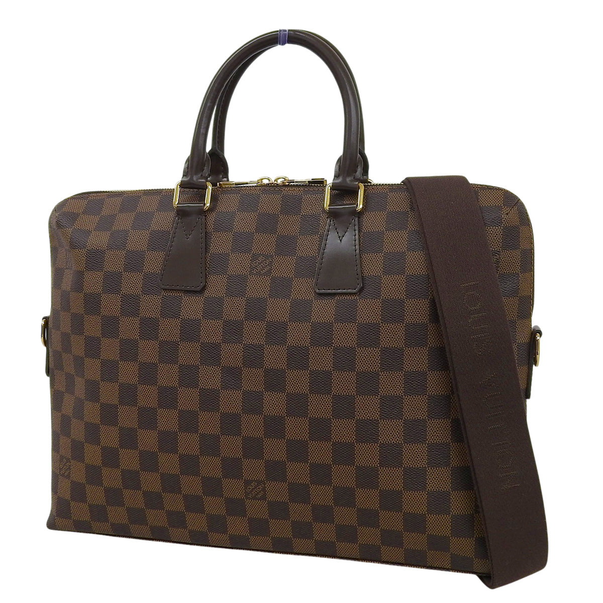 ダミエ・エベヌ ポルトドキュマン・ジュール ブラウン N42242