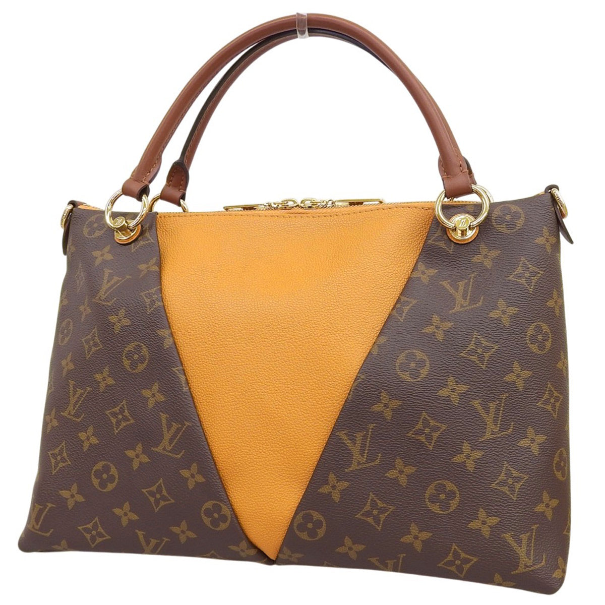 モノグラム VトートMM モノグラムキャンバス サフラン M43951