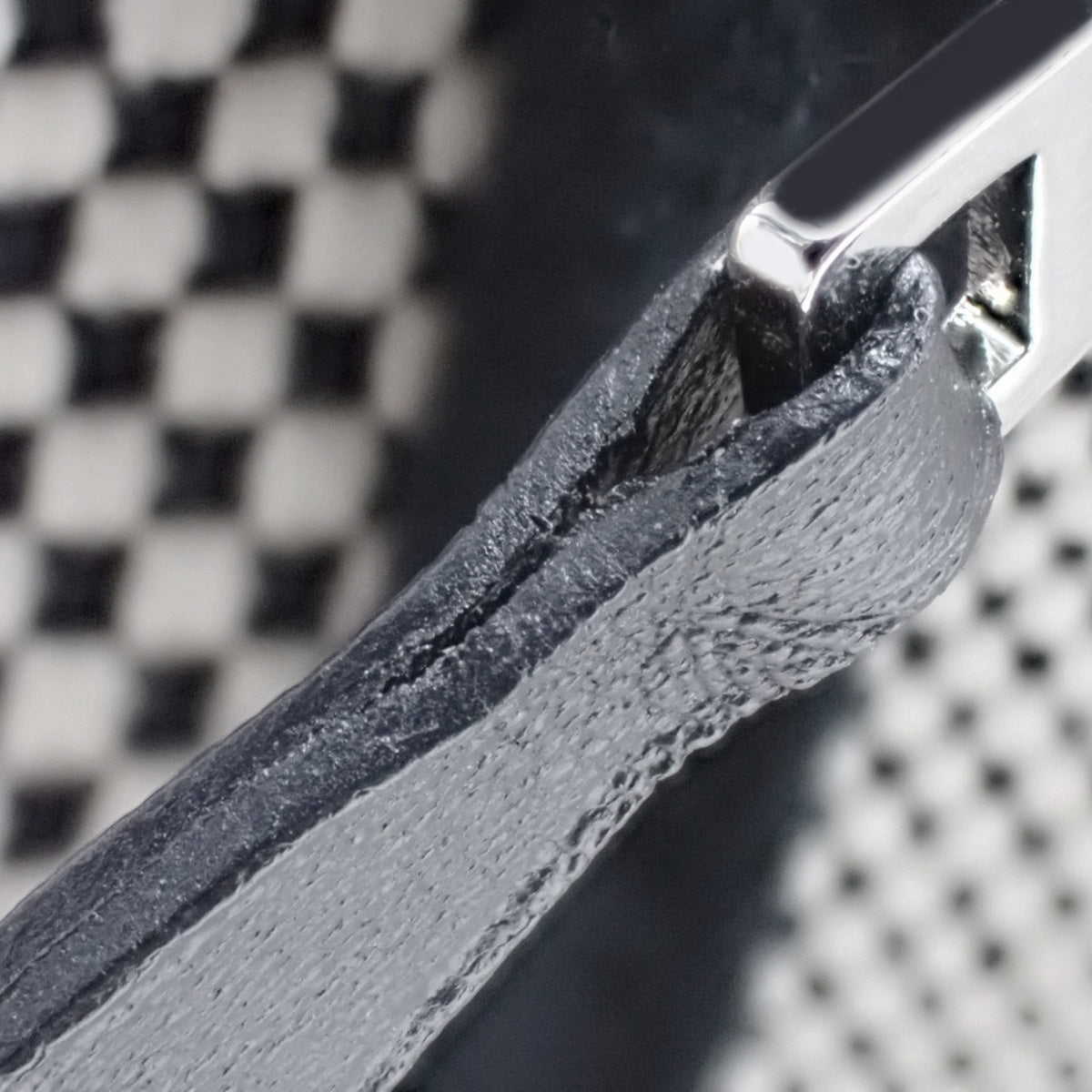 エールバッグジップPM トワルGM ヴァッシュハンター パラジウム金具 ブラック アイボリー D刻印