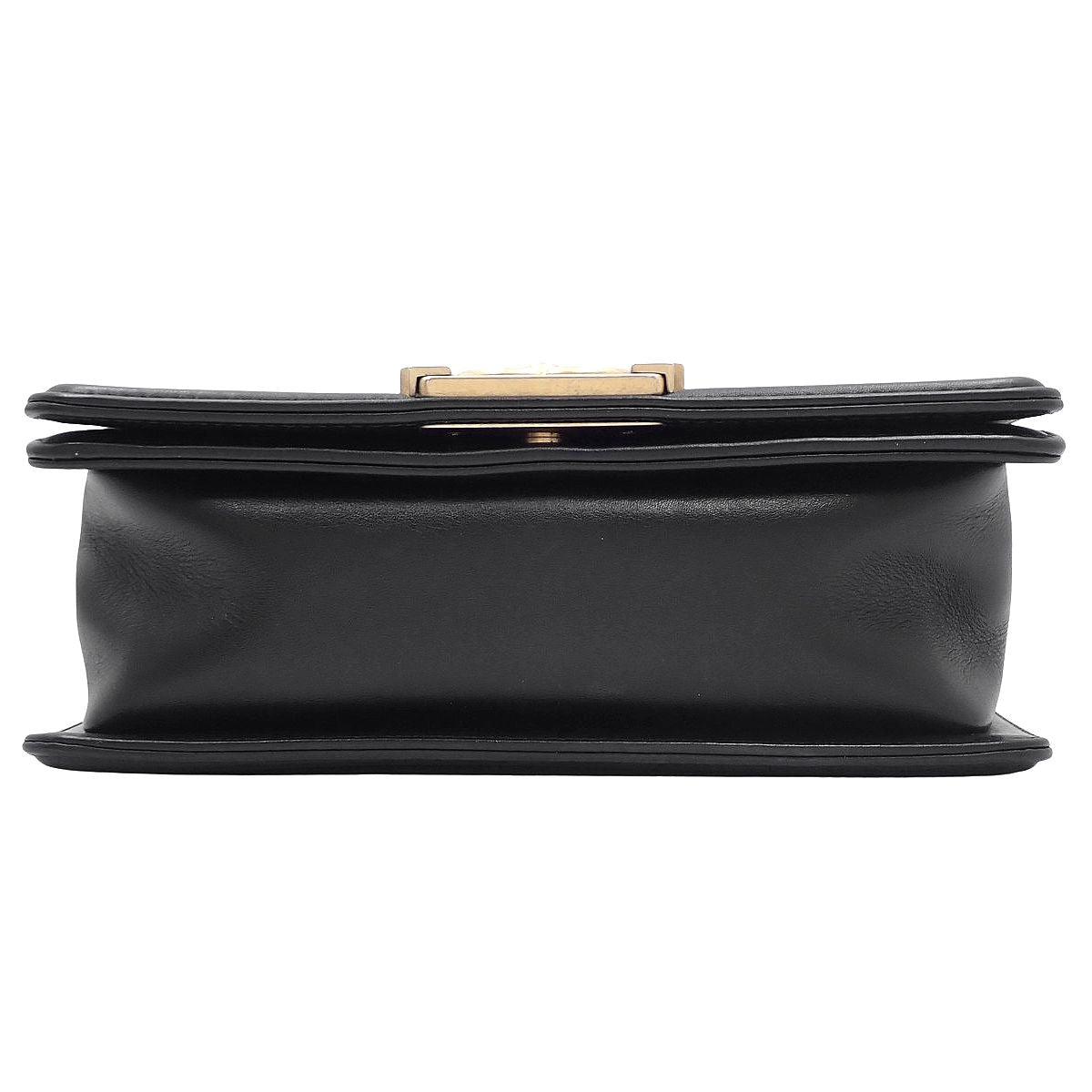 ボーイシャネル ココマーク チェーンショルダーバッグ ラムスキン ブラック