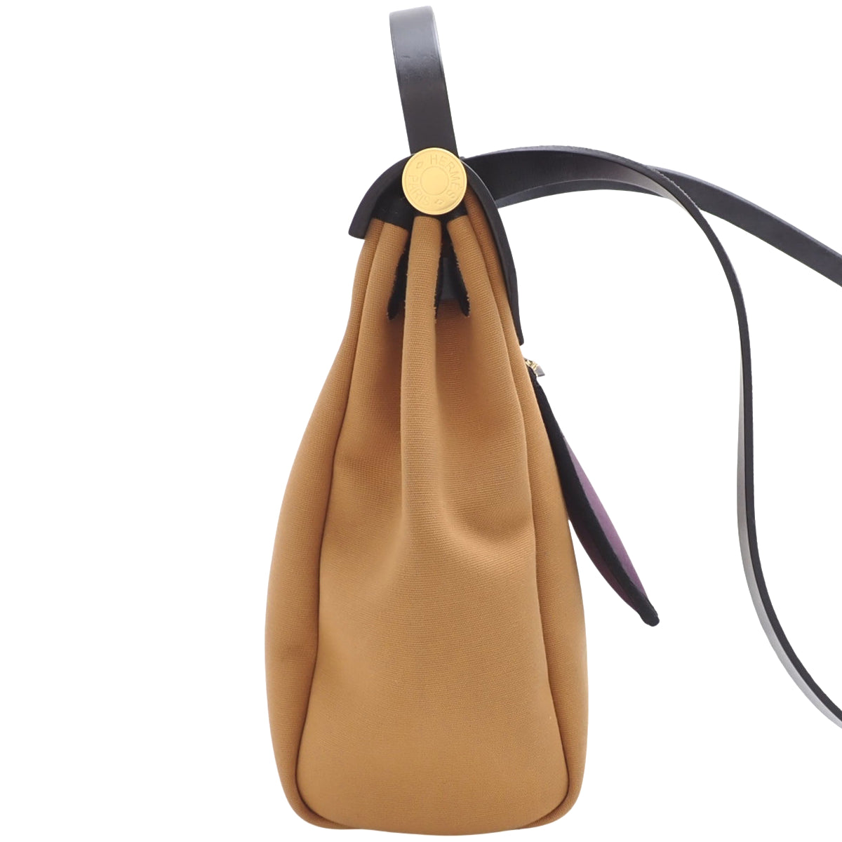 エールバッグジップPM ヴェルソ トワルオフィシエ ヴァッシュハンター セサミ ウルトラバイオレット ゴールド金具 B刻印