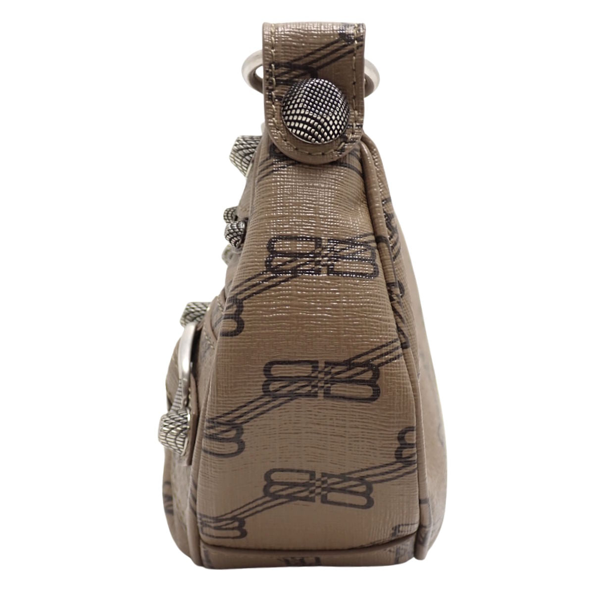 Le Cagole XS Leather Brown 671309