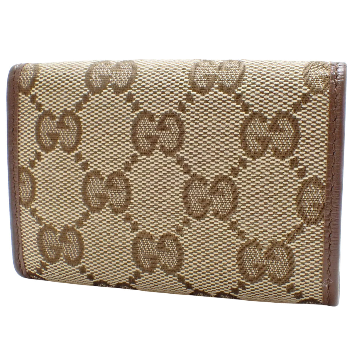 The Hacker Project Neo Classic Wallet GG Canvas Leather Brown 681708 Balenciaga Collaboration