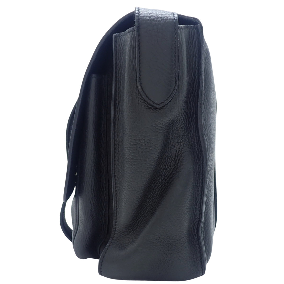 Steve Buzas 35 Taurillon Clemence Black Silver Hardware □L Stamp