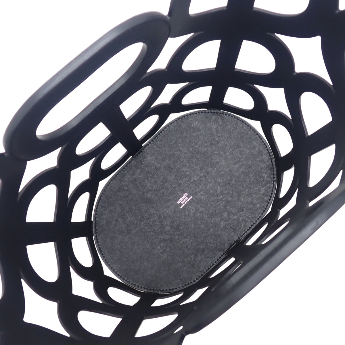 MANUFACTURE DE BOUCLERIES シェーヌダンクル バッグ ヴォーマダム シルク ブラック ネイビー ライトブルー Y刻印