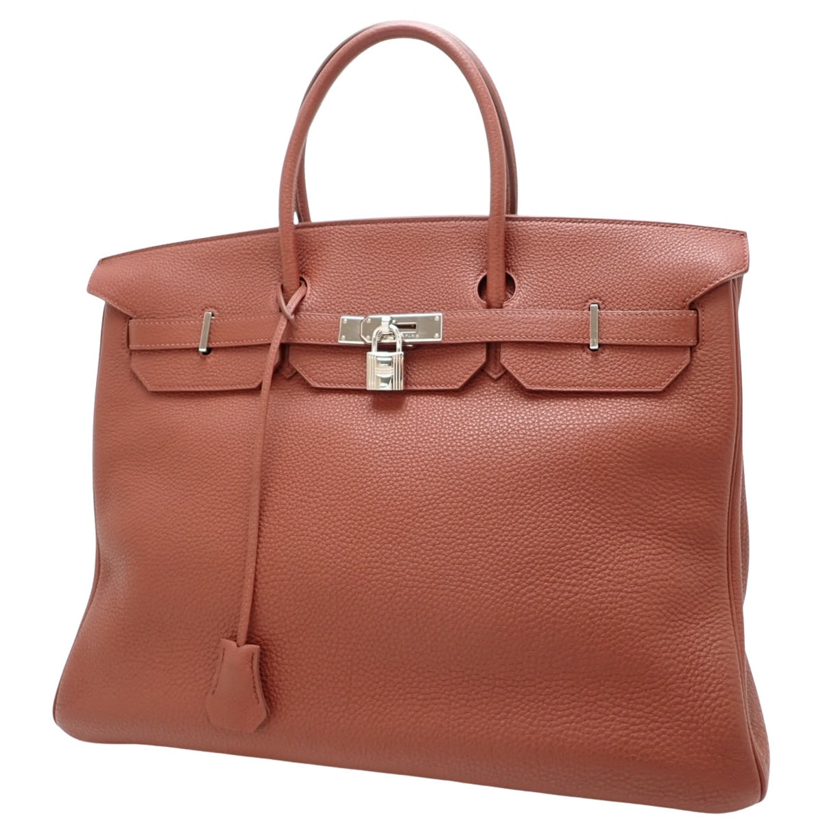 Birkin 40 Togo Sienne Silver Hardware □M stamp