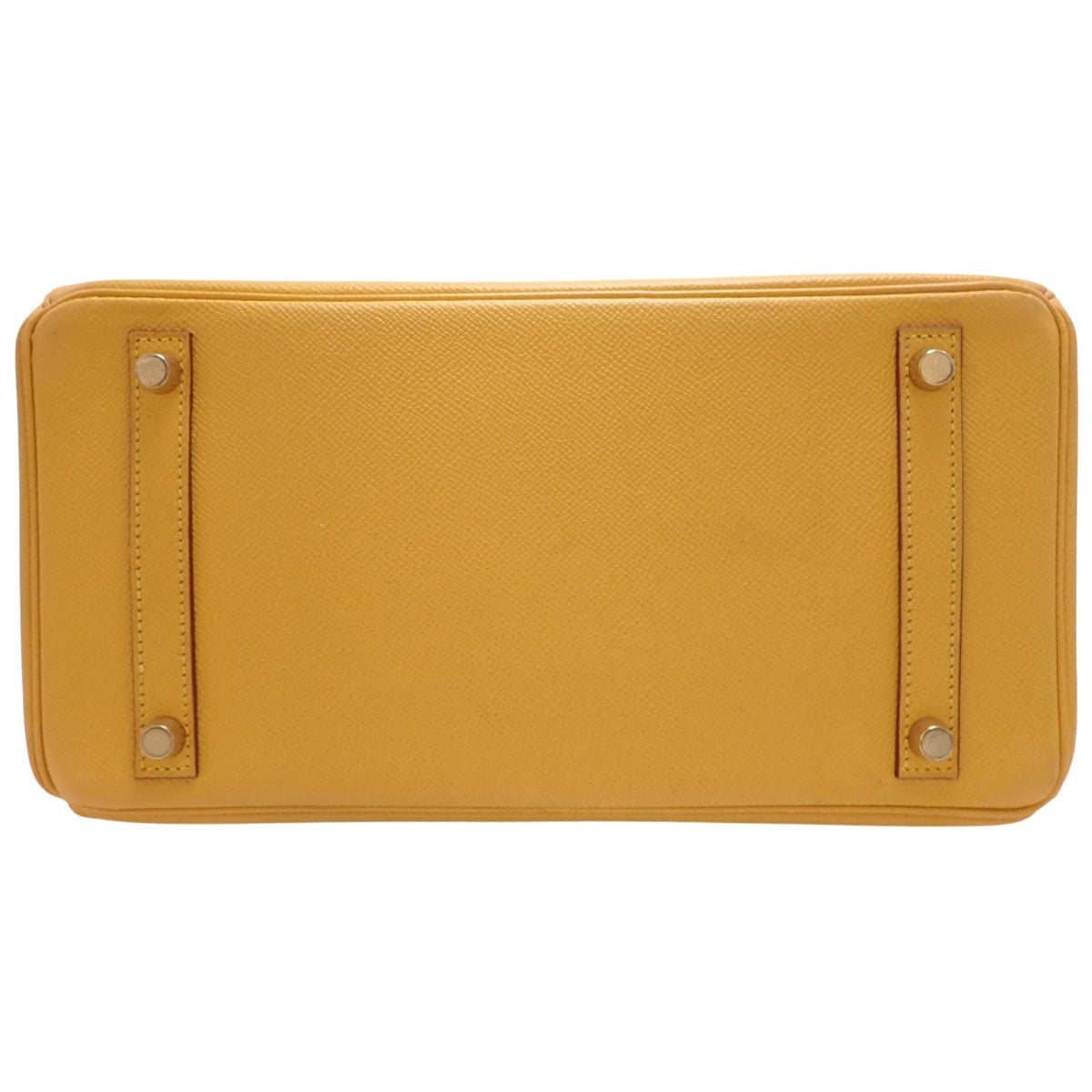 Birkin 30 Couchvel Jaune Gold Hardware C Stamp