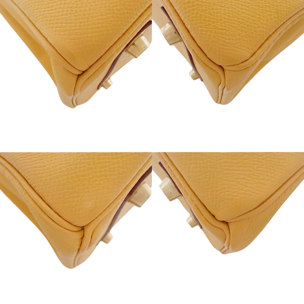 Birkin 30 Couchvel Jaune Gold Hardware C Stamp