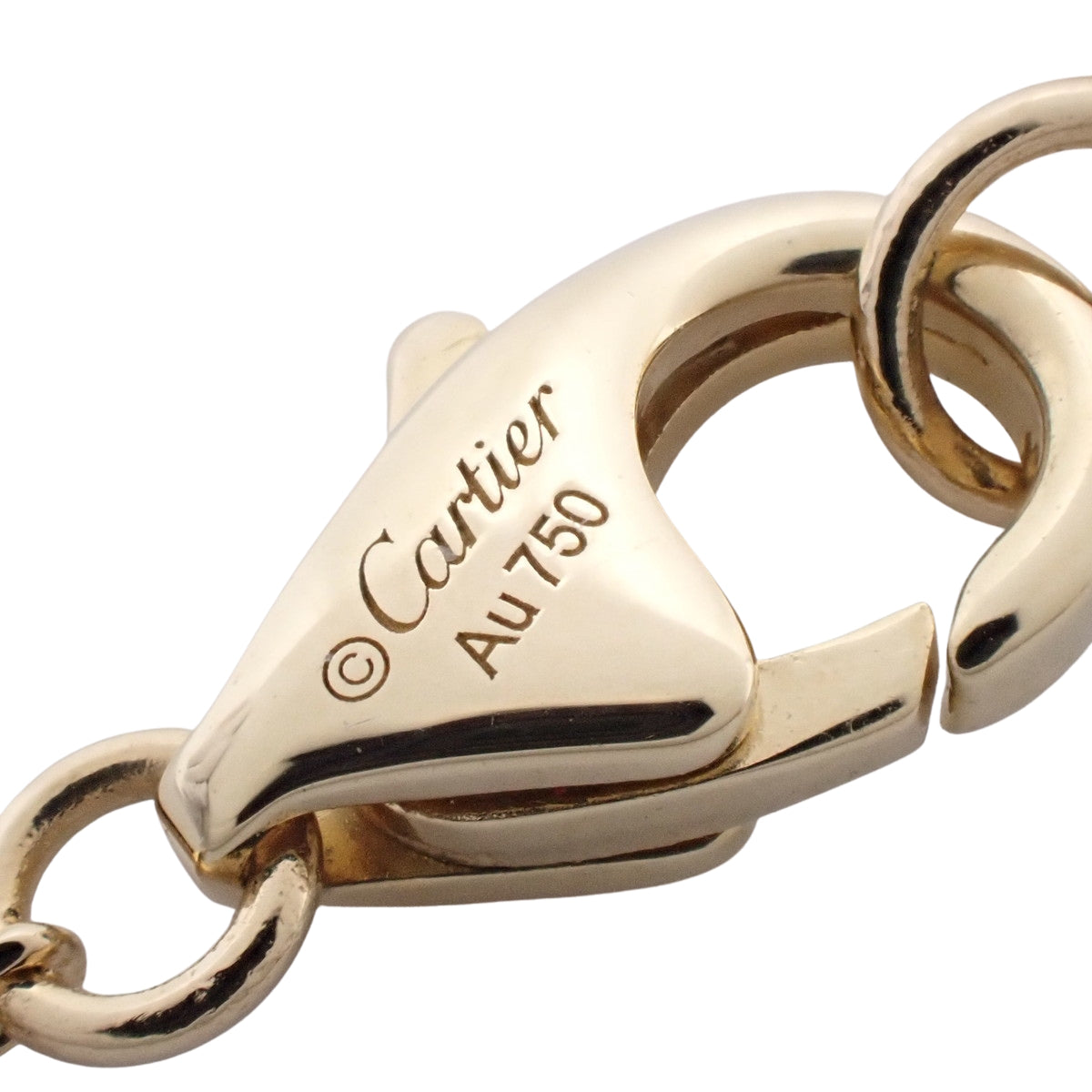 Amour Necklace Small Yellow Gold K18YG 2.6g