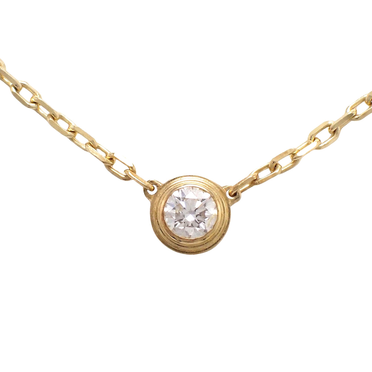 ダムール ネックレス スモール K18YG 2.8g