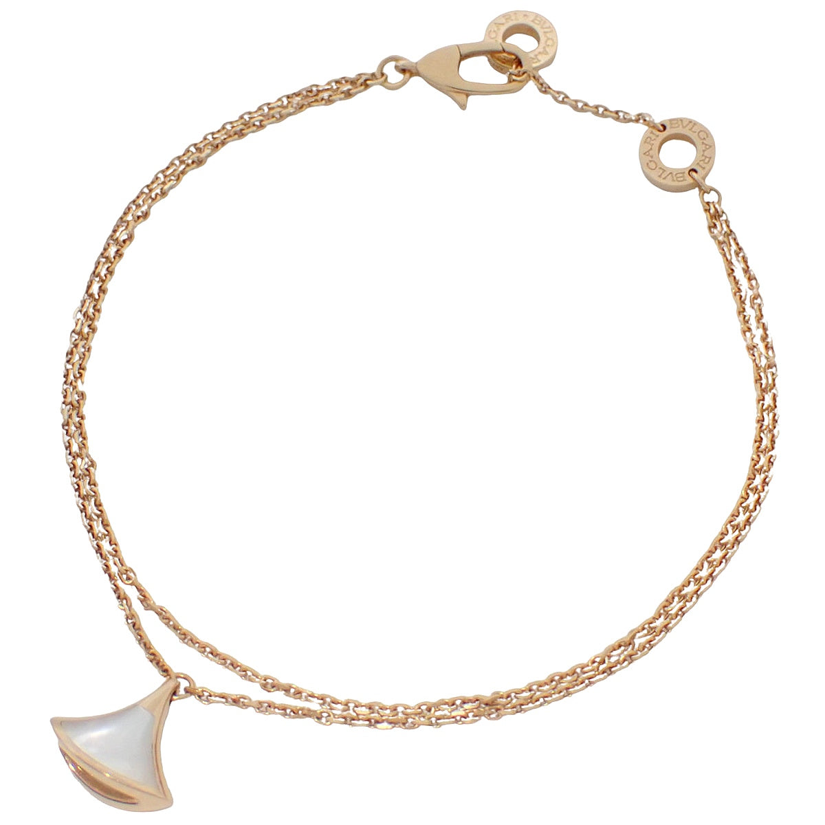 ディーヴァ ドリーム ブレスレット ホワイトマザーオブパール ピンクゴールド K18PG 3.5g