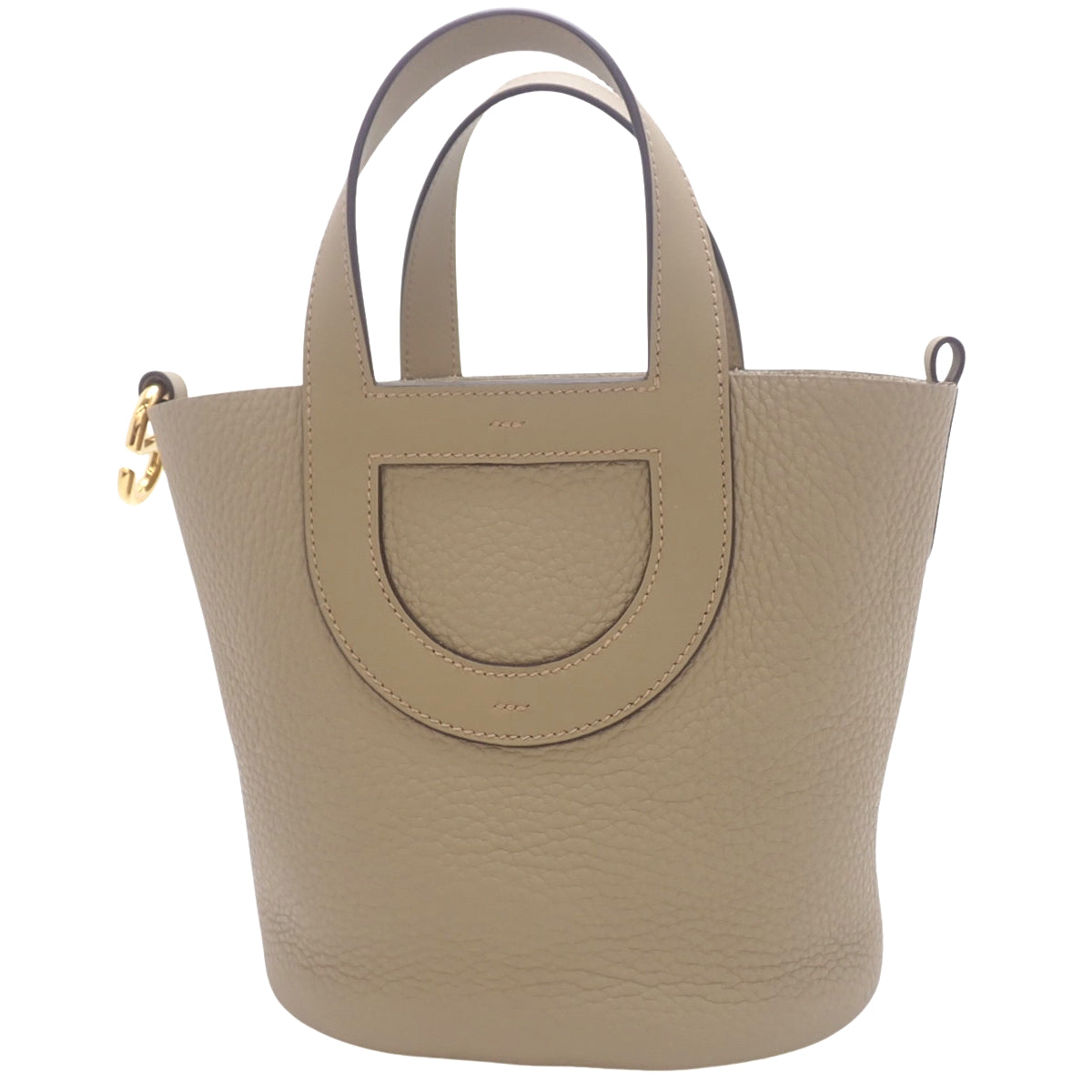 インザループ18 トリヨンクレマンス スイフト ベージュマルファ ゴールド金具 W刻印