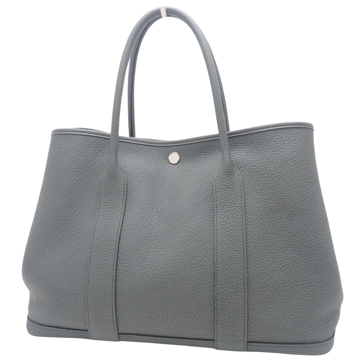 Garden Party PM Negonda Vert Amande Silver Hardware Y Stamp