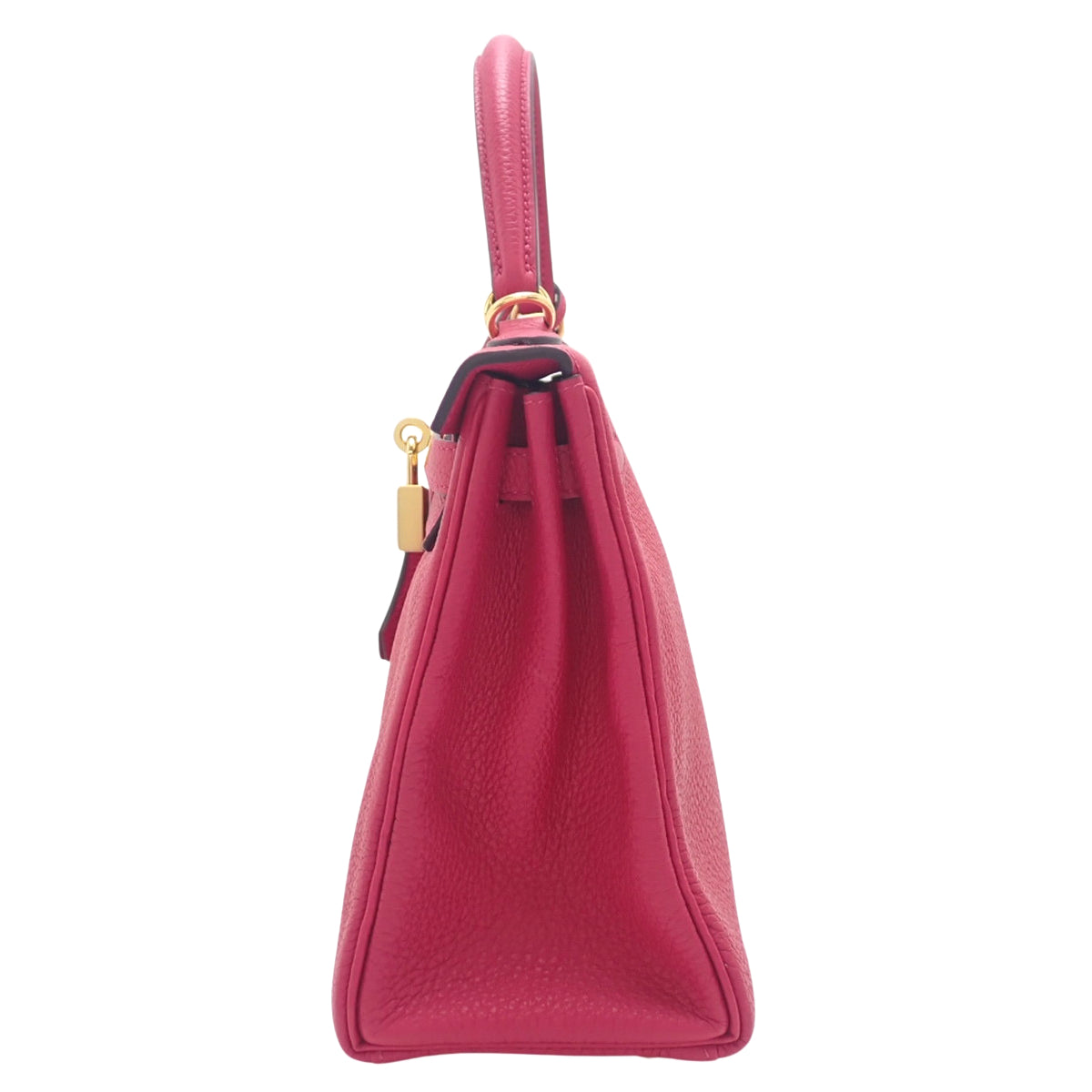 ケリー25 (内縫い) トゴ フランボワーズ ゴールド金具 Z刻印