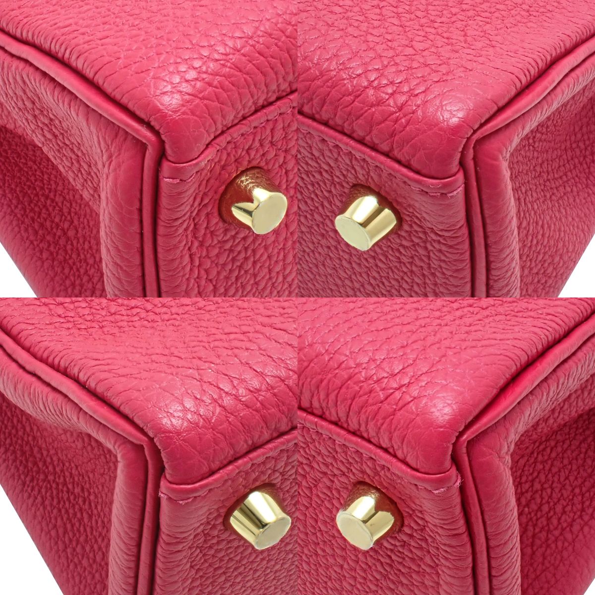 ケリー25 (内縫い) トゴ フランボワーズ ゴールド金具 Z刻印