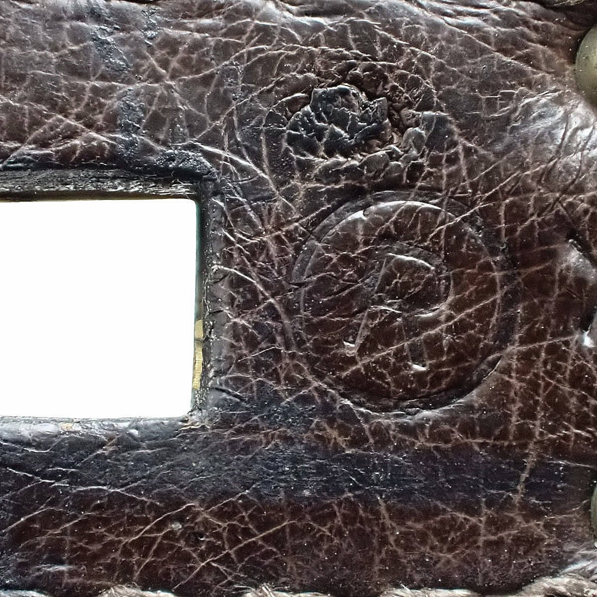 ケリー32 (外縫い) オーストリッチ ショコラ ゴールド金具 〇R刻印