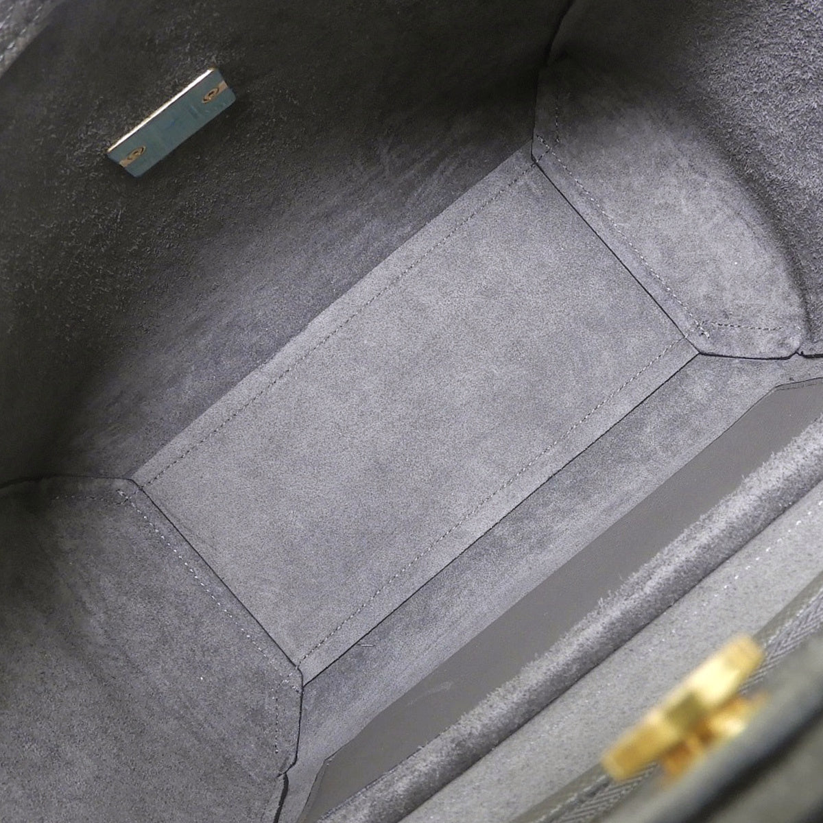 Micro grained calf leather belt bag in grey
