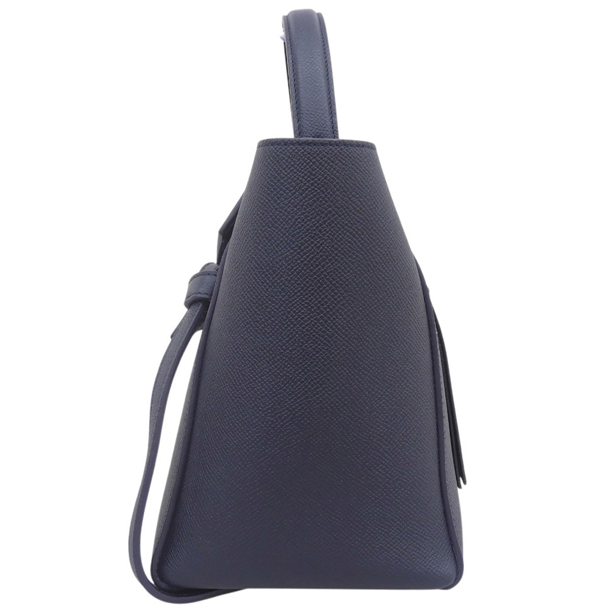 Belt Bag Micro Grained Calfskin Navy 180153ZVA Old logo