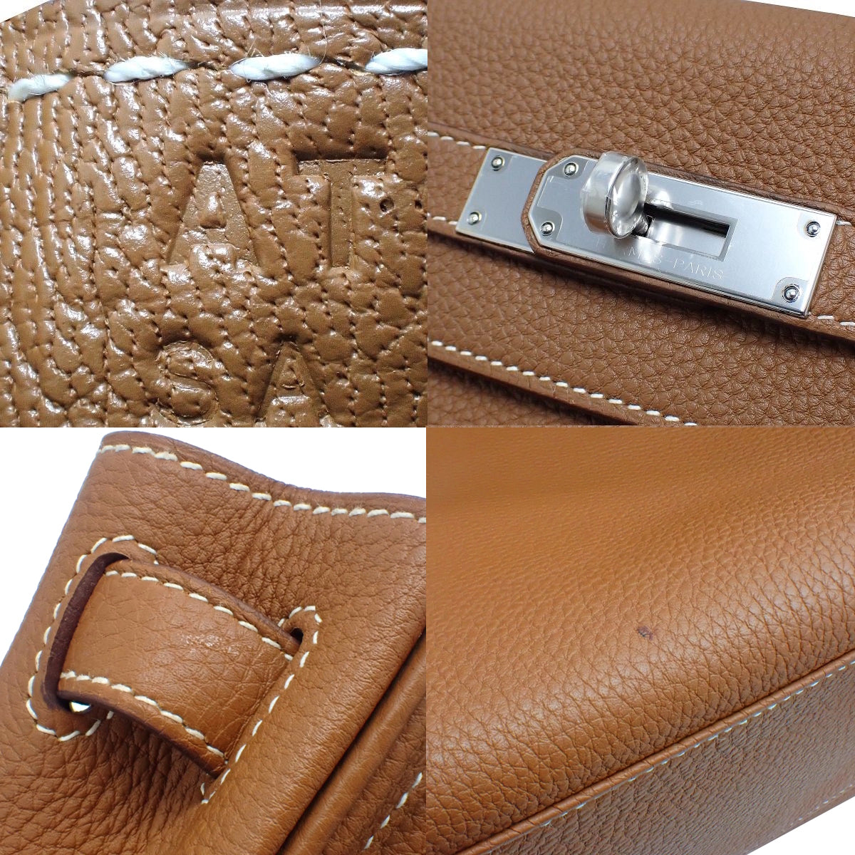 ケリー28 (内縫い) トゴ ゴールド シルバー金具 A刻印