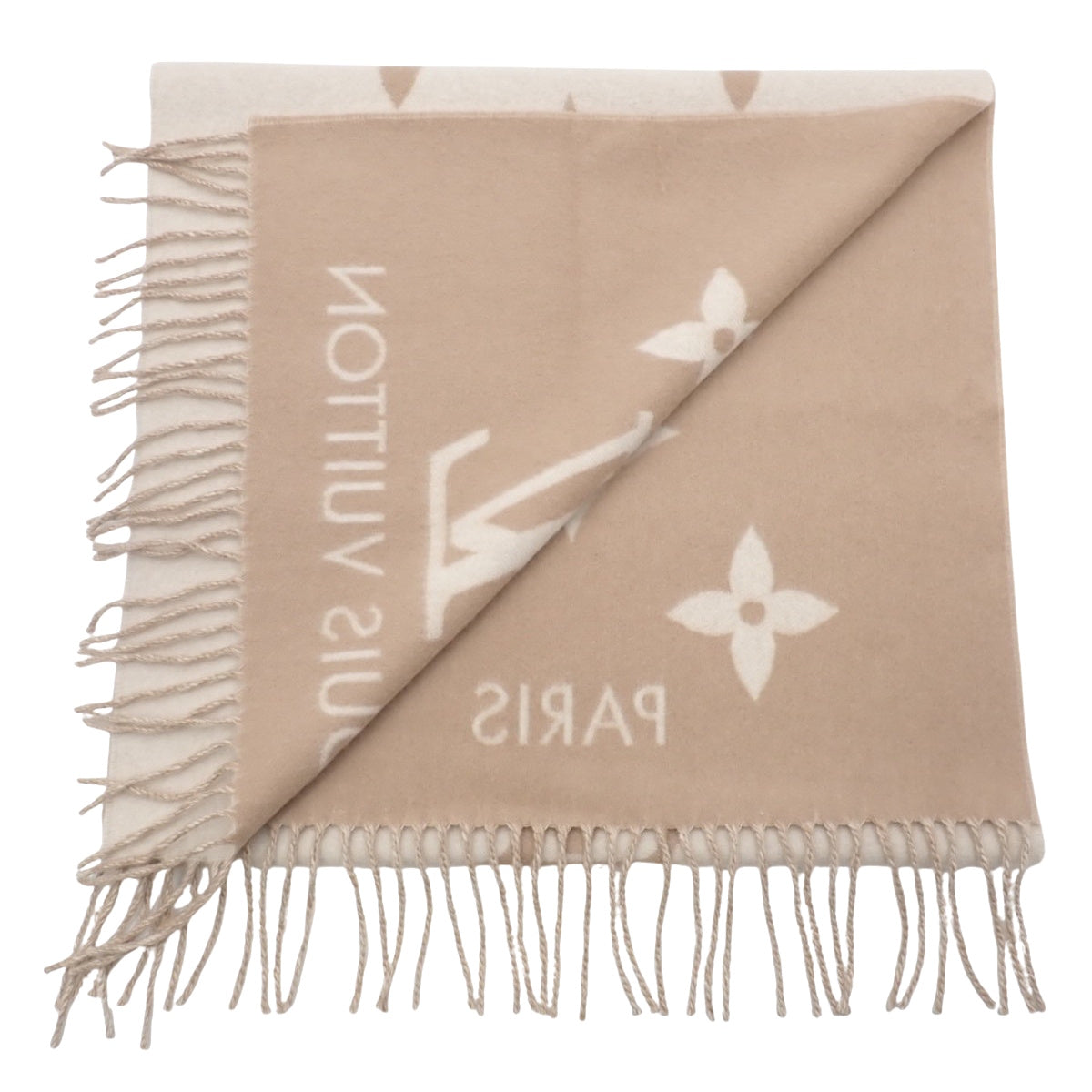 マフラー・レイキャビック ストール アパレル ファッション小物 ロゴ モノグラム カシミヤ M78123