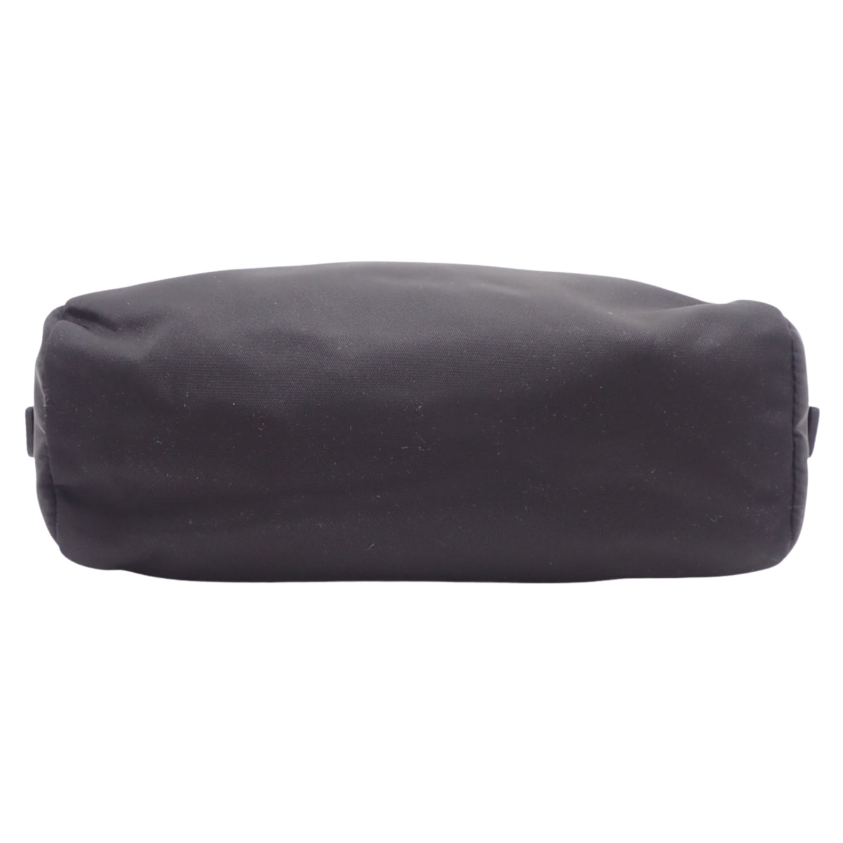 トライアングルロゴ ポーチ ナイロン NERO