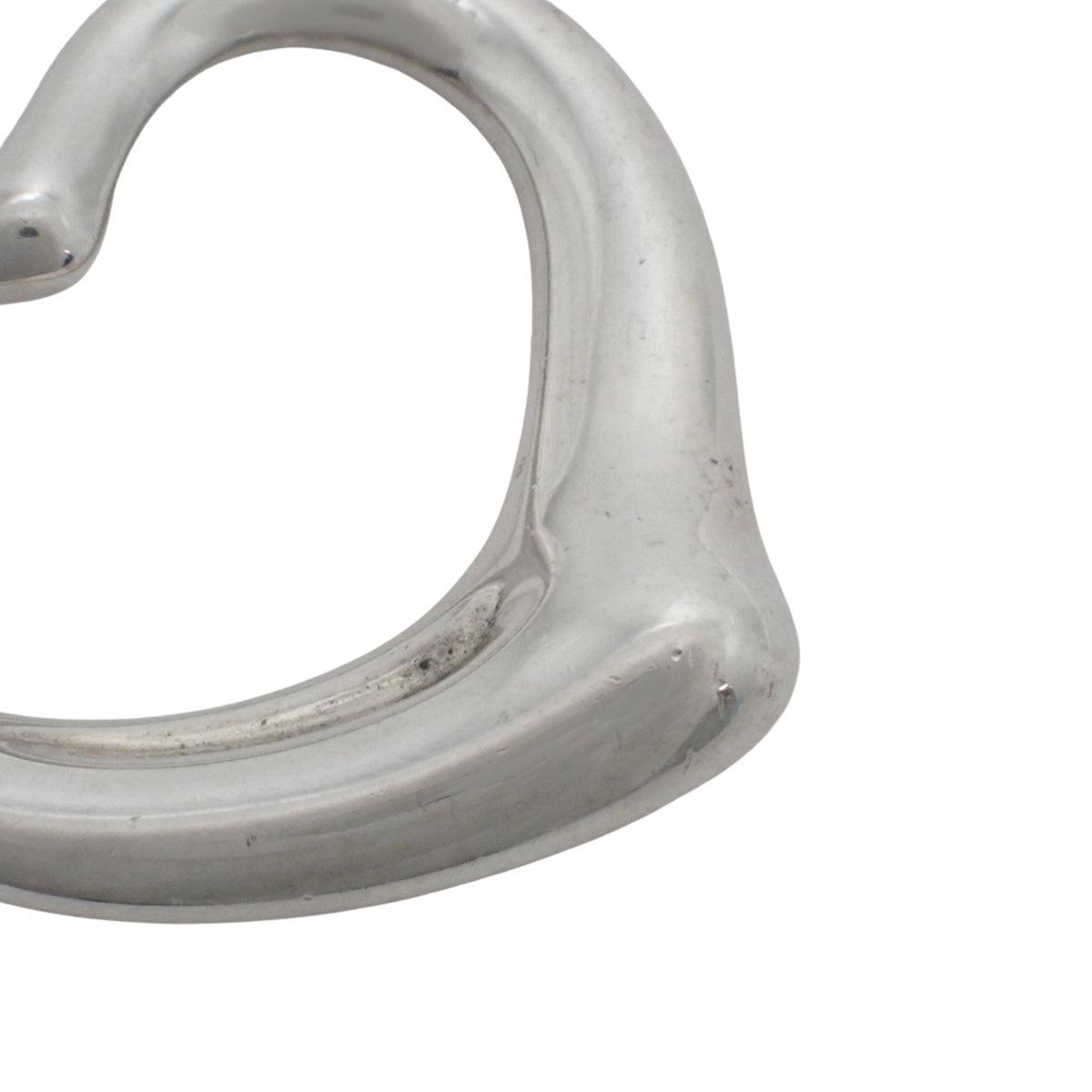 Open Heart Pendant Silver SV925