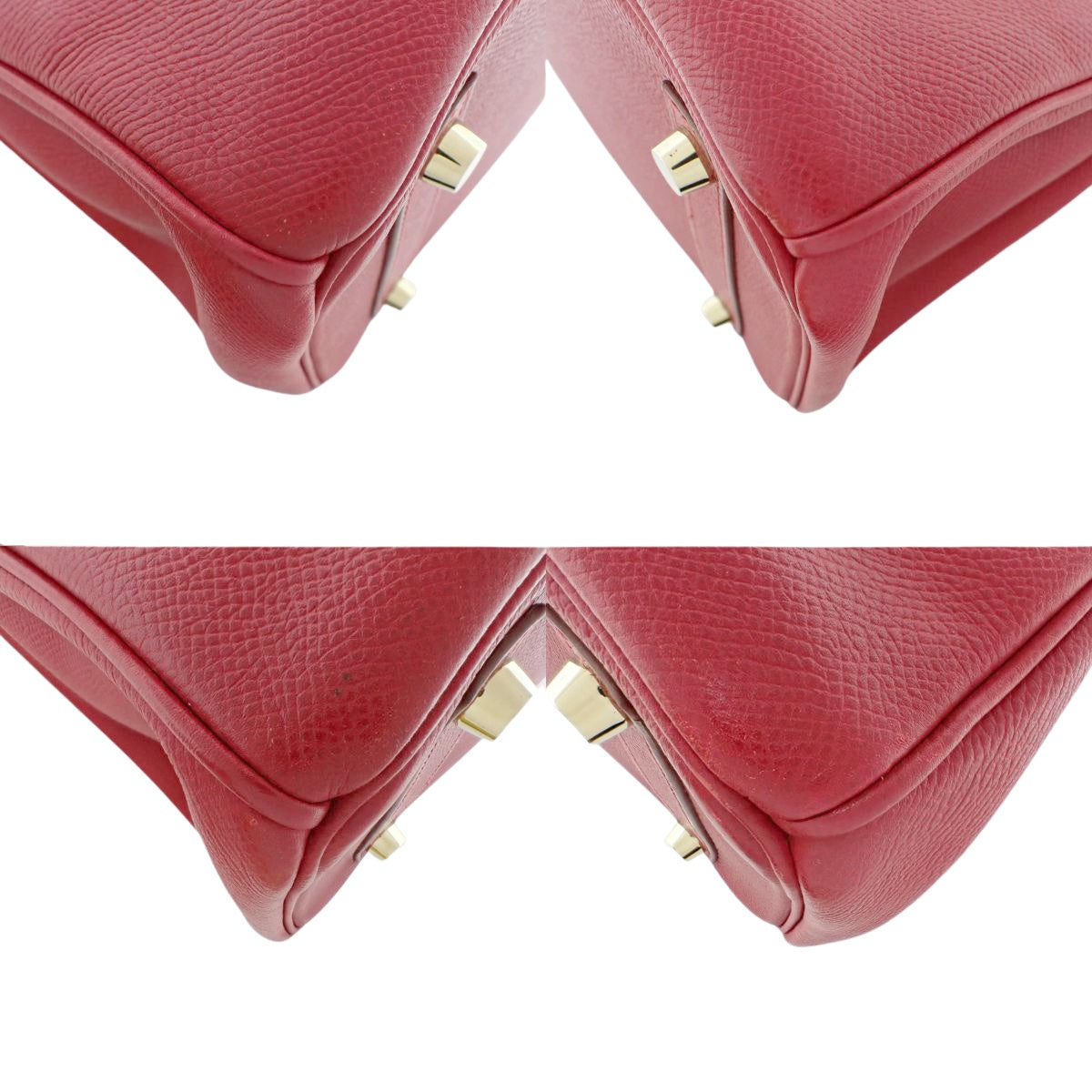 Birkin 30,Epsom皮革,宝石红,金色五金,O字印记