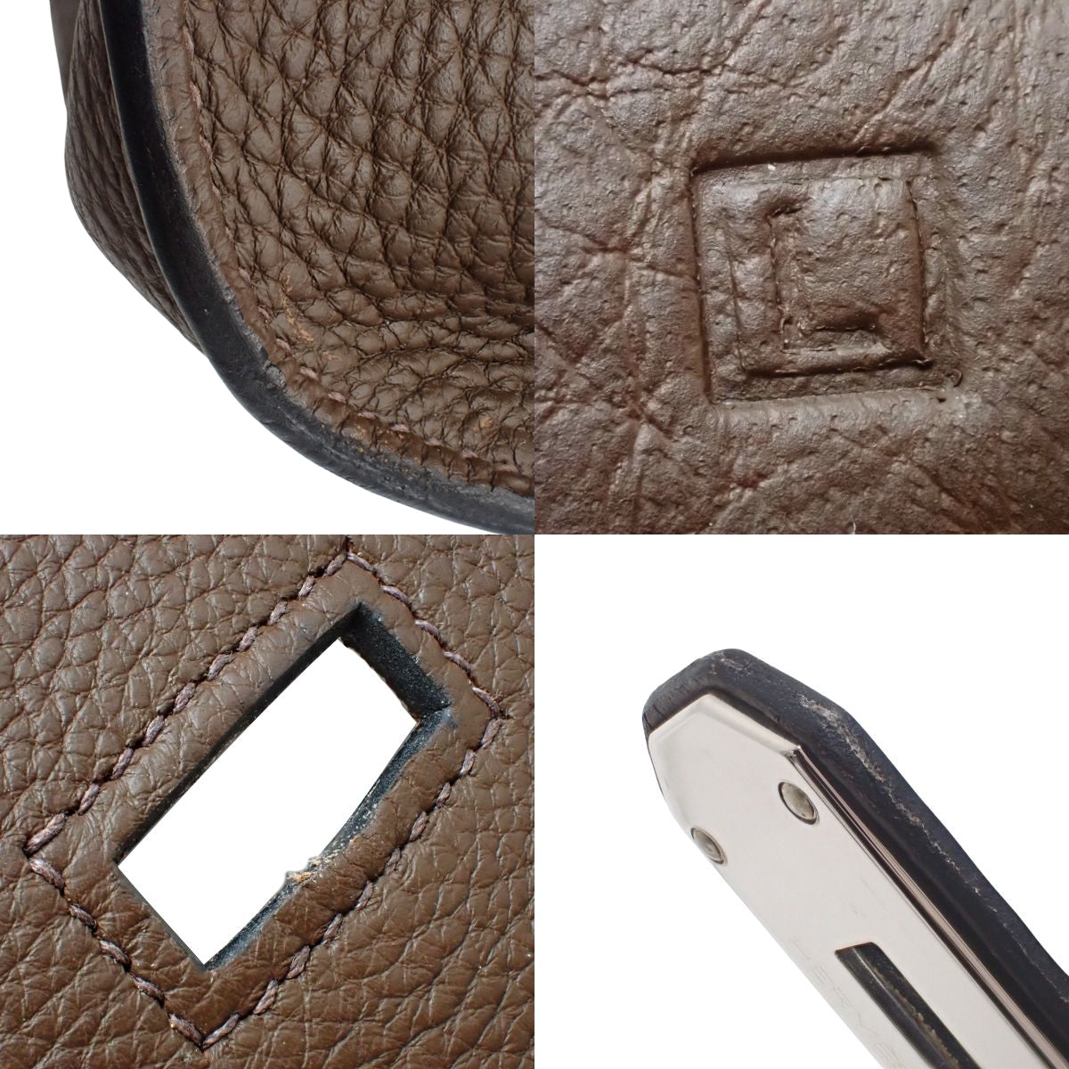 ジプシエール34 トリヨンクレマンス ショコラ シルバー金具 □L刻印