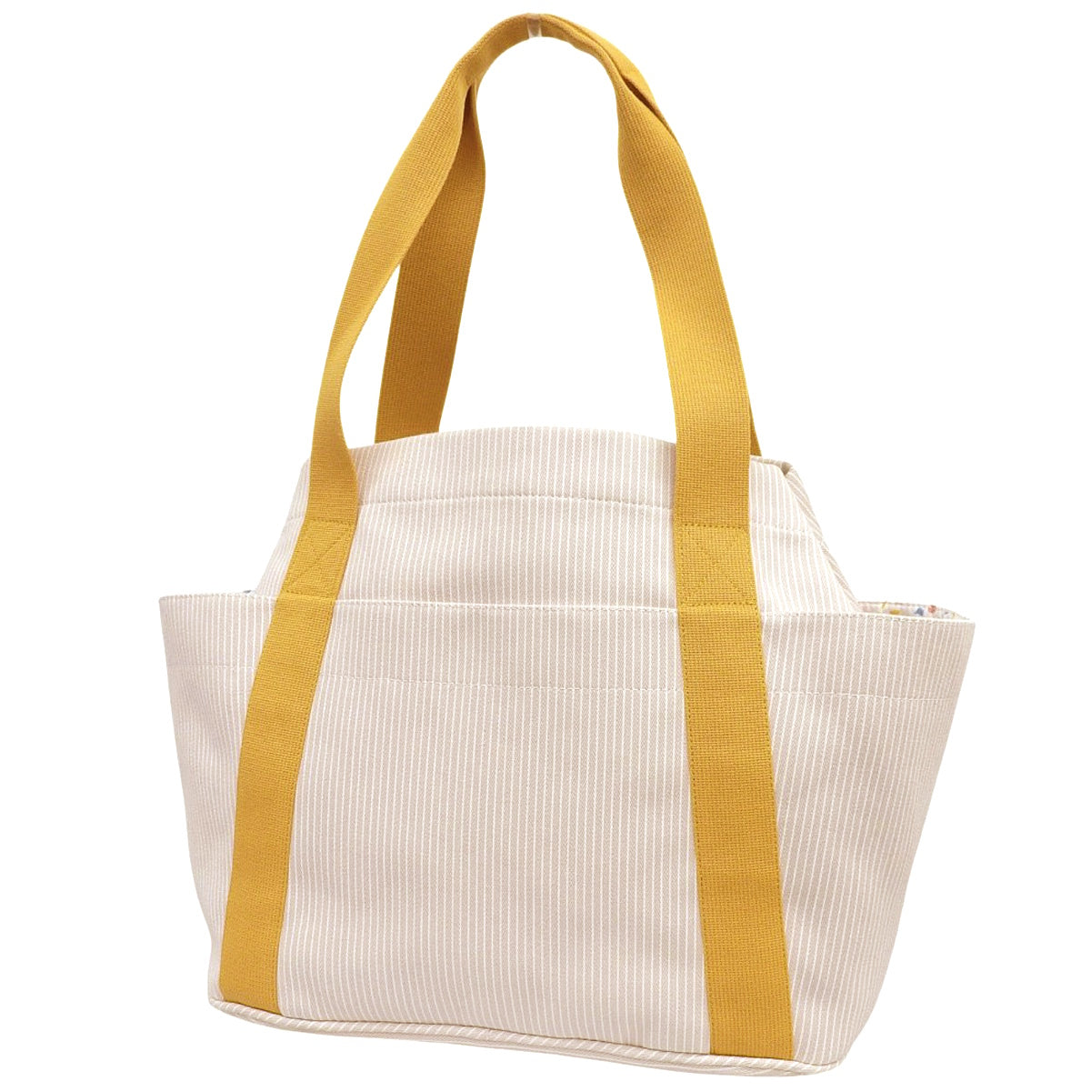 Passe-passe パスパス マザーズバッグ キャンバス パラジウム金具 ベージュ イエロー