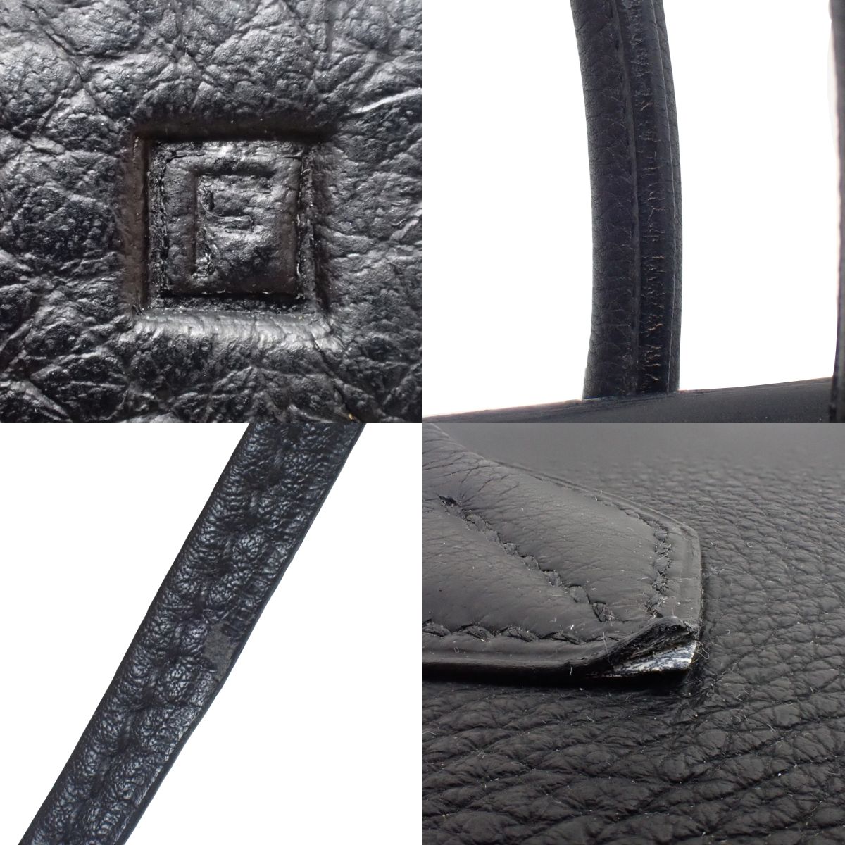 バーキン35 トゴ ブラック ゴールド金具 □F刻印