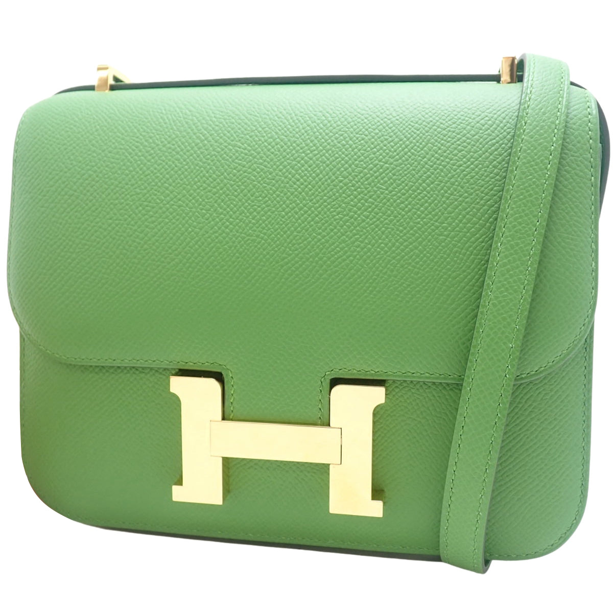 コンスタンス3ミニ ミロワール ヴォーエプソン ヴェールユッカ ゴールド金具 W刻印