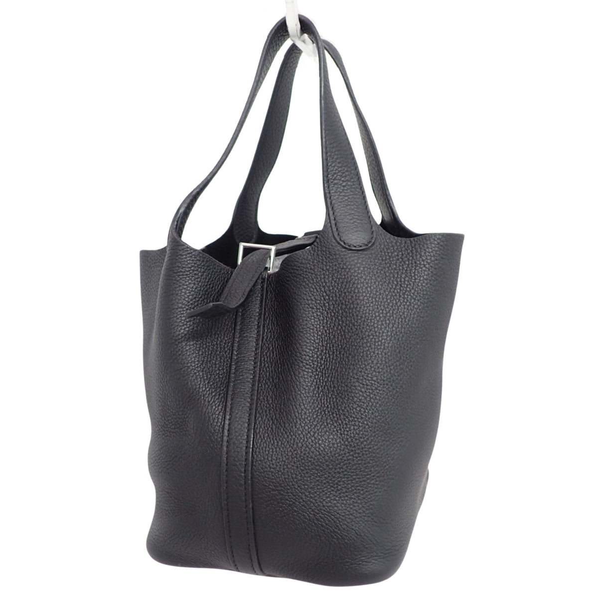 ピコタンPM トリヨンクレマンス パラジウム金具 ブラック □I刻印