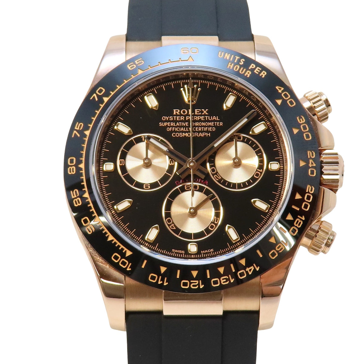 デイトナ 116515LN PG/ラバー ランダム番 ブラック 自動巻き メンズ