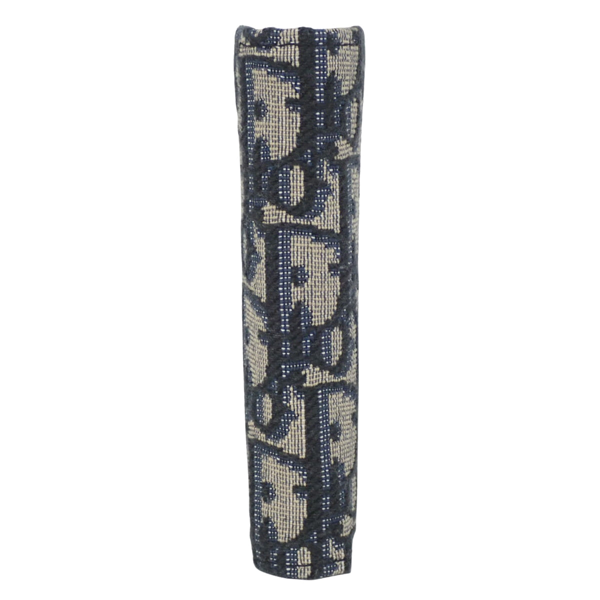 Dior Vertical Compact Card Holder in Calfskin with Oblique Jacquard in Black, Navy, and Beige (2ESBC319YSE_H05E)